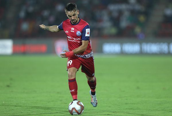 Calvo made an instant impact on the game (Image Courtesy: ISL)