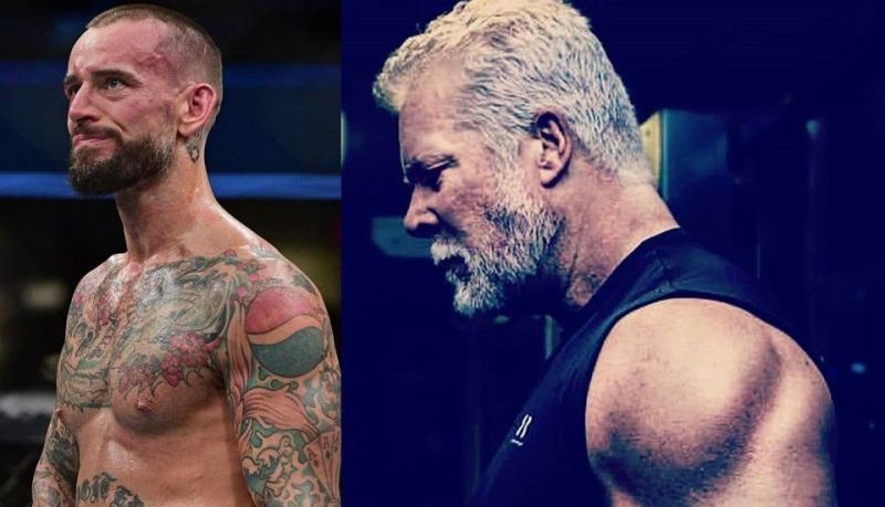 CM Punk (left) and Kevin Nash (right) have legitimate real-life heat with one another