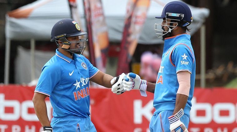 Rahul and Nair opened for India in their debut match