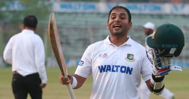 Tushar Imran becomes first Bangladeshi player to hit centuries in both innings of a first-class match more than once