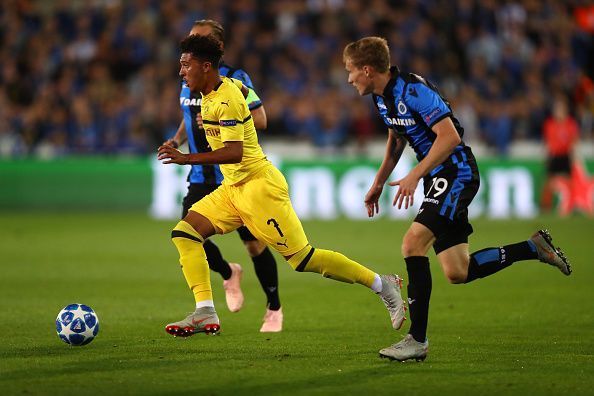 Sancho has been making the headlines at Dortmund