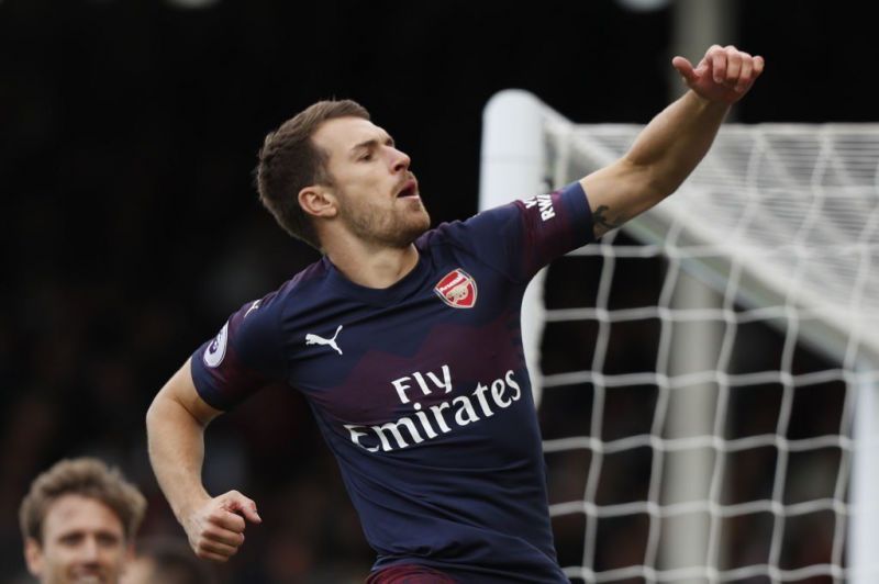 Aaron Ramsey scored a wonderful goal against Fulham on Sunday