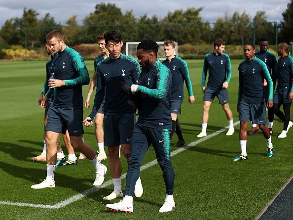 Tottenham Hotspur Training Session and Press Conference