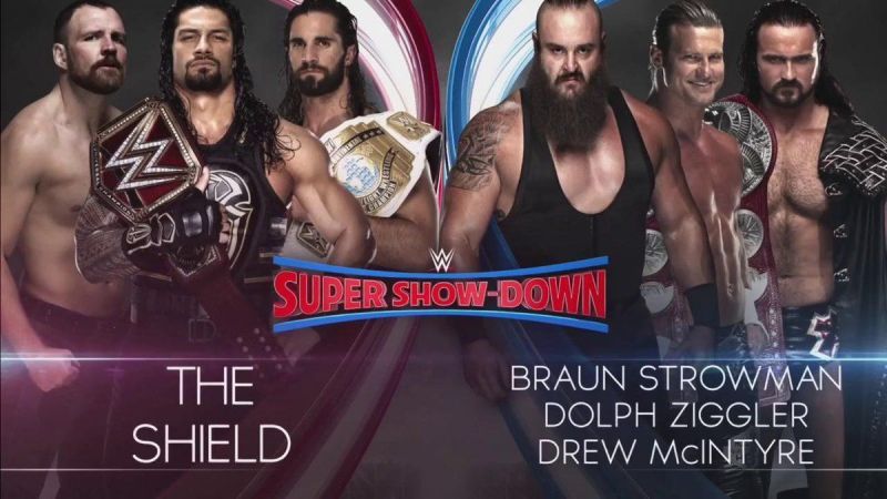 The Shield faces The Dogs of War at Super Showdown