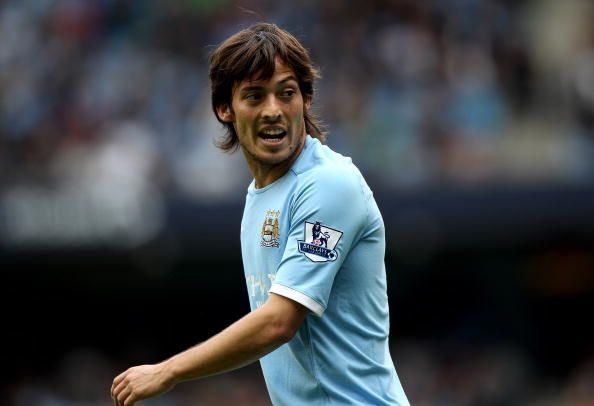 Silva calmly controlling the tempo of the game