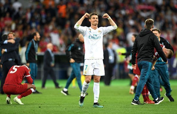 Ronaldo during the UEFA Champions League Final