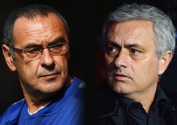 Mourinho faces off with Sarri at Saturday lunchtime