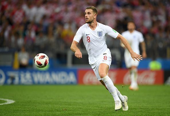 Jordan Henderson has often found himself isolated when England play better teams