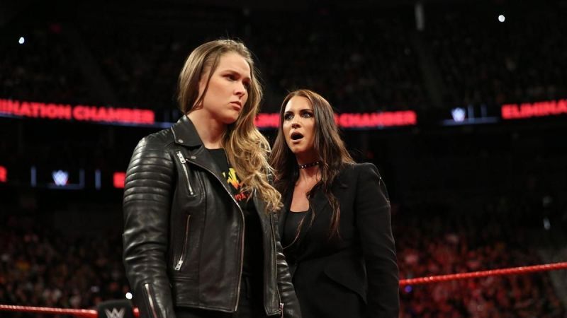 Ronda Rousey and Stephanie McMahon have unfinished business