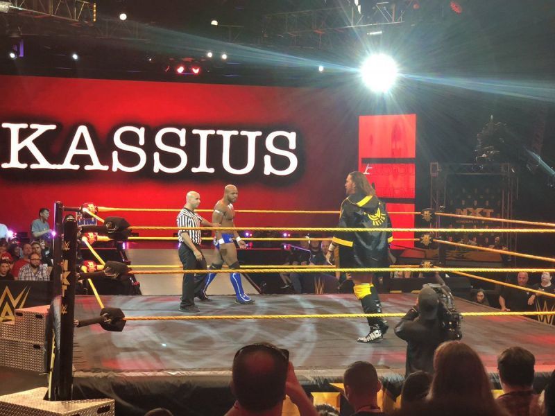 Kassius Ohno has a point to make - Credit: Jacob Cohen