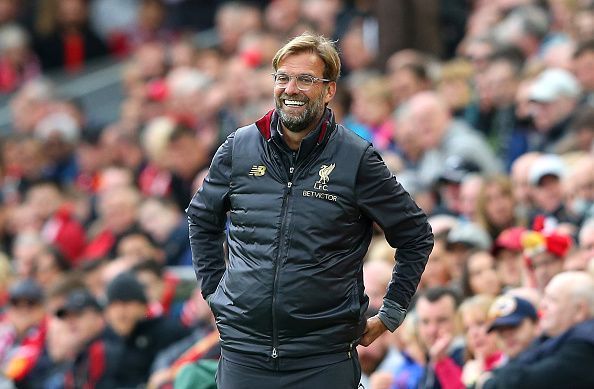 Jurgen Klopp will be smiling once again on Saturday evening