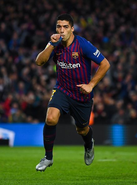Luis Suarez has stepped up in Messi&#039;s absence