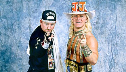 The Roadie with his buddy Jeff Jarrett