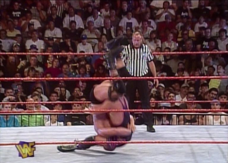 The piledriver which broke Austin&#039;s neck