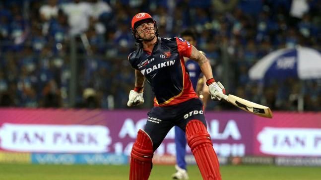 Jason Roy ecstatic after winning the match for DD against Mumbai Indians