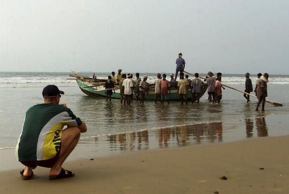 Matthew Hayden loves the sea probably as much as the cricket ground.