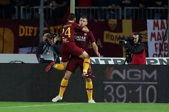 Dzeko is one of the most complete strikers in the world