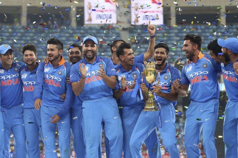 India lifting their seventh Asia Cup title