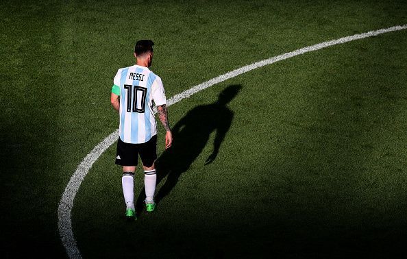 Messi and the other Argentine players seemed to be under immense pressure at the FIFA World Cup 2018