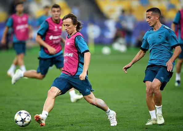 Real Madrid Training Session - UEFA Champions League Final Previews