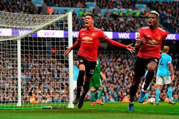 Chris Smalling stuns City with the 3-2 winner ending a fairytale comeback