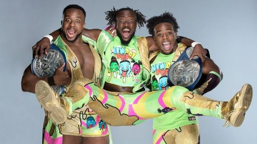 The New Day's 3rd reign with the SmackDown Tag Team Championships ended when they lost to the Bar in a title match on SmackDown 1000