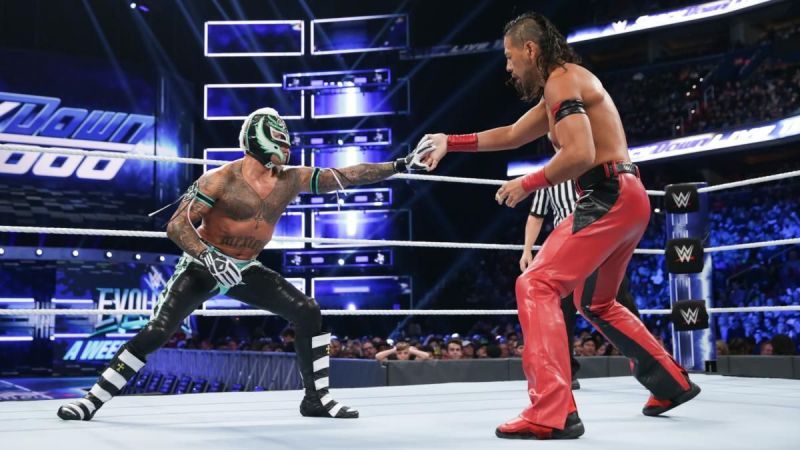 Rey Mysterio returned and fought the United States Champion