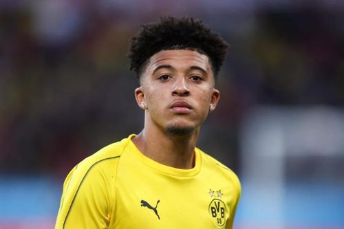 Jadon Malik Sancho with Borrusia Dortmund