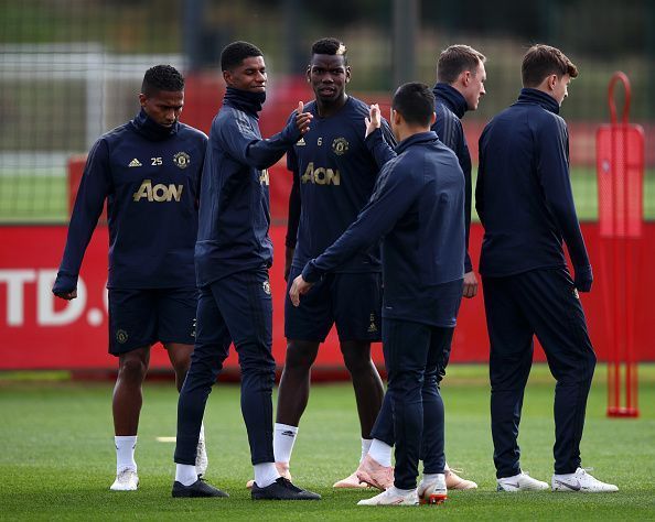 Manchester United Training and Press Conference