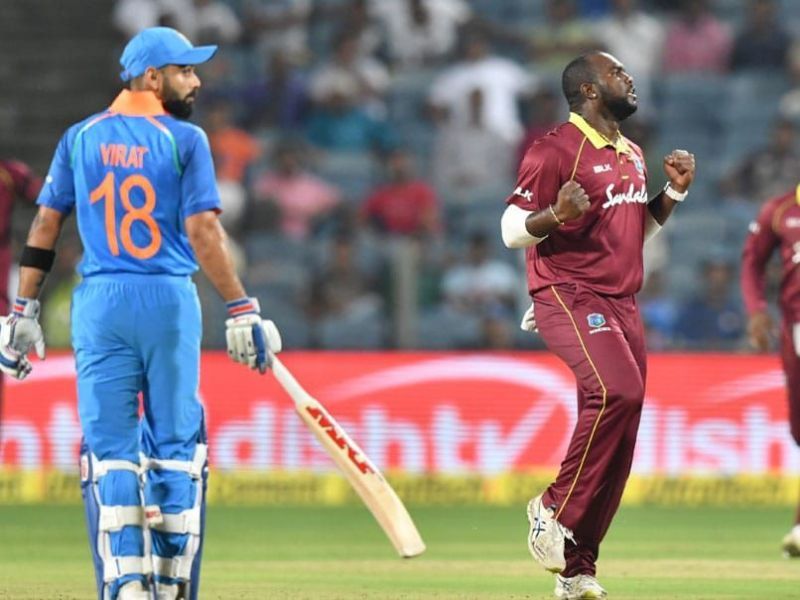 Image result for India vs West Indies 4th ODI Brabourne