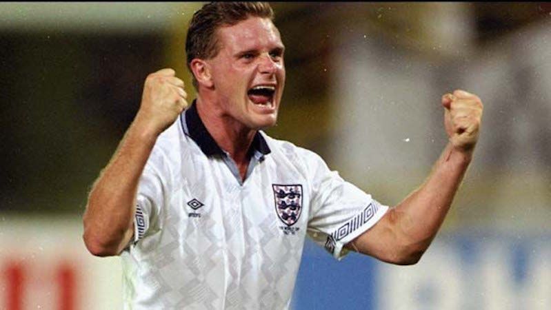 Gazza - Lit up Italia &#039;90 and Euro &#039;96