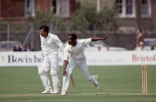 Vanburn Holder during his stint with Worcestershire