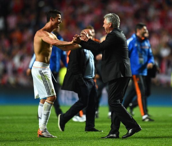 Ancelotti won the Champions League with Real Madrid in 2014