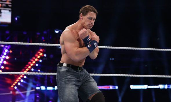 Cena returned at WWE Super Show-Down in Melbourne.