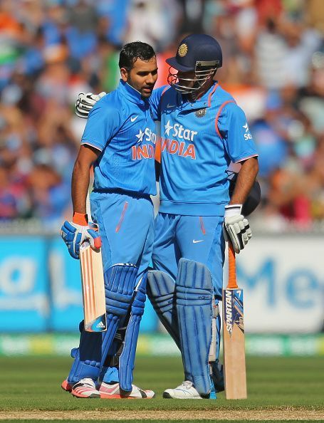 Rohit Sharma has used the potential of Dhoni to the best extent.