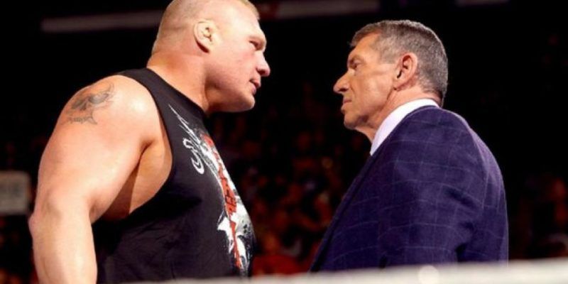 Brock Lesnar - Was not on Vince McMahon's Christmas card list in 2004