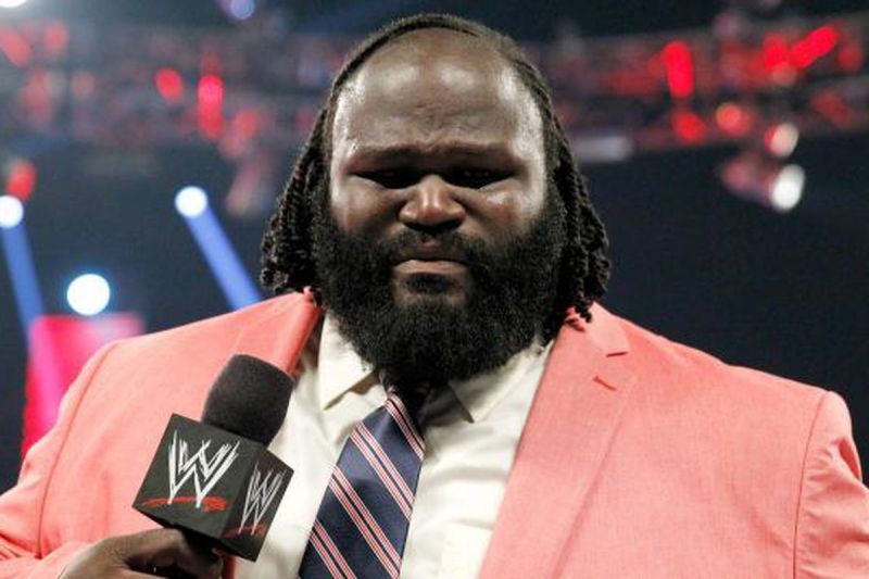 Mark Henry during his infamous fake retirement segment on Raw