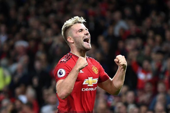 Luke Shaw had a great start to the season with Manchester United