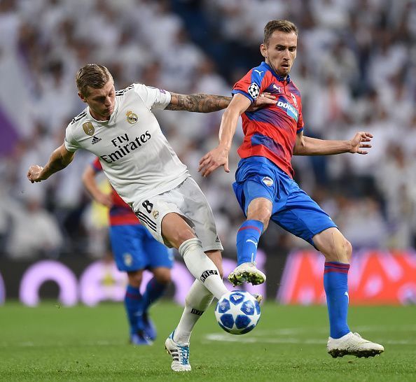 Real Madrid  v Viktoria Plzen - UEFA Champions League Group G