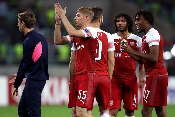 Qarabag FK v Arsenal - UEFA Europa League - Group E