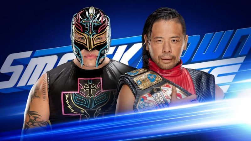 This will be Rey Mysterio's first match back in WWE