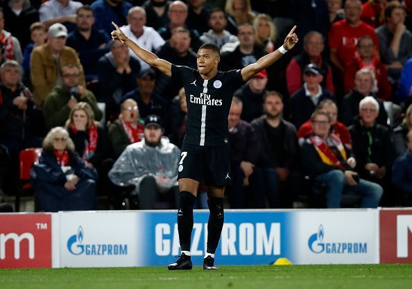 Kylian Mbappe is in an electrifying form at the moment