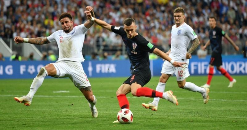 Croatia and England fought tooth and nail in their World Cup clash