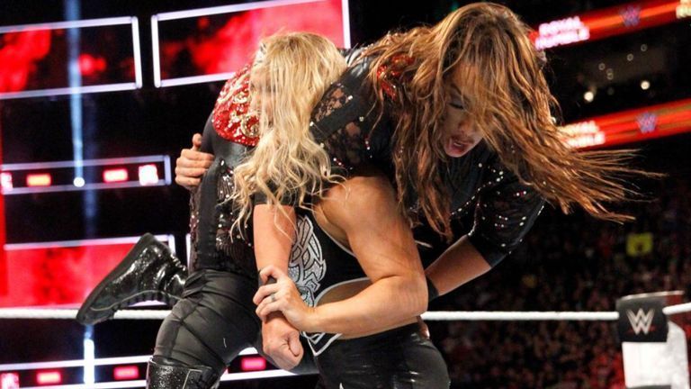 Beth Phoenix made an impression at the Royal Rumble