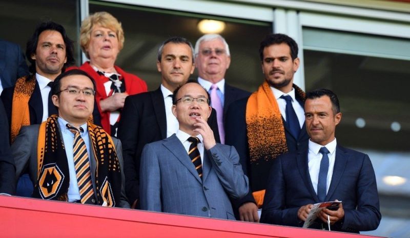 Jorge Mendes (Right most in the picture) is a key personnel in Wolves&#039; resurgence