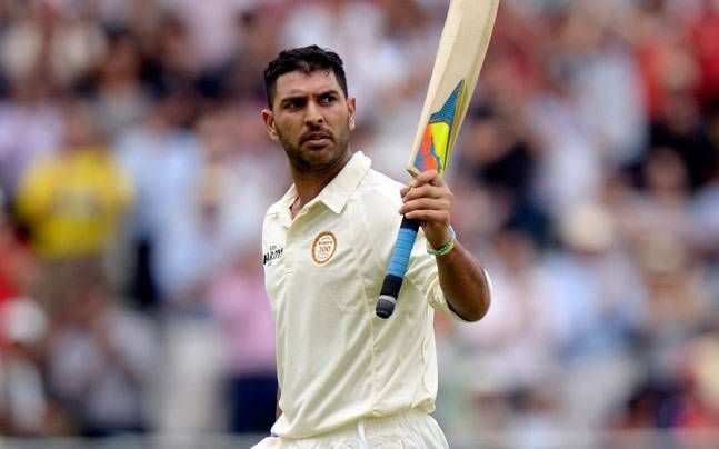 Image result for yuvraj test