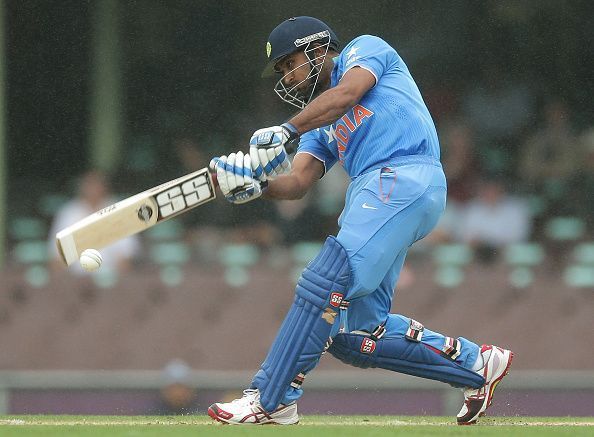 India&#039;s number 4 Ambati Rayudu scored a brilliant hundred in the 4th ODI against West Indies