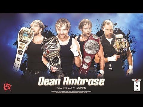 Dean Ambrose became the first Grand Slam Champion amongst the S.H.I.E.L.D members