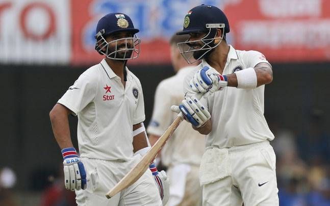 Image result for kohli rahane partnership