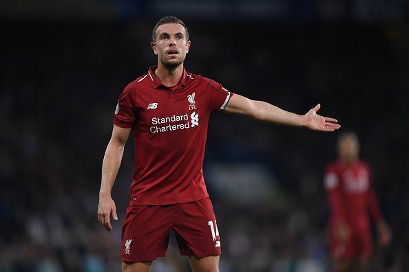 Jordan Henderson is likely to start against Huddersfield Town.